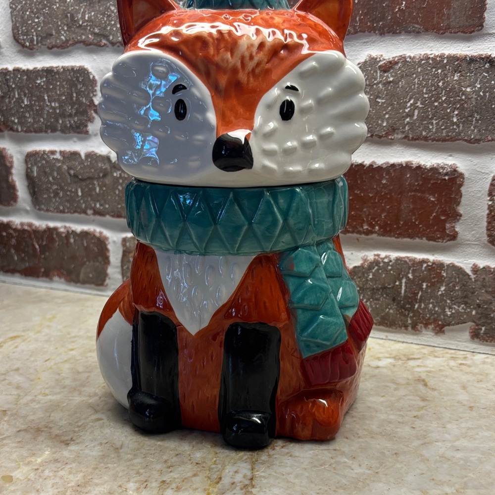Sweetie Fox Ceramic Cookie Jar 🥰 - Picture 3 of 8